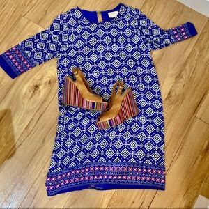 Tribal Aztec Geo shift dress